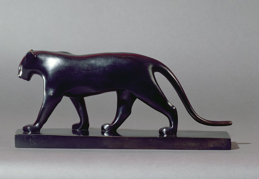 黒豹（ブロンズ） | アートプリント